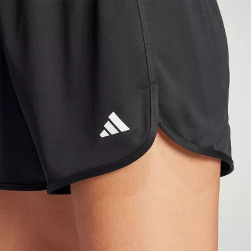 adidas Womens 3" High Rise Active Pull-On Short