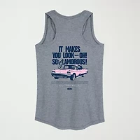 Ford Thunderbird Womens Crew Neck Sleeveless Tank Top