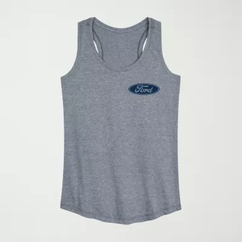 Ford Thunderbird Womens Crew Neck Sleeveless Tank Top