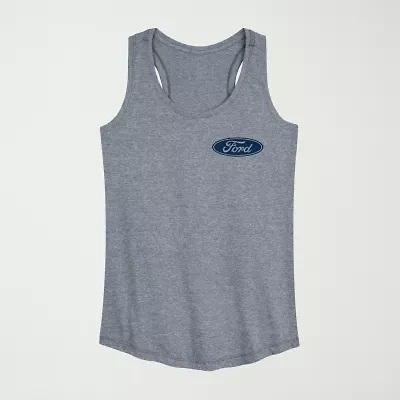 Ford Thunderbird Womens Crew Neck Sleeveless Tank Top