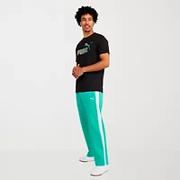 PUMA Mens Crew Neck Short Sleeve Regular Fit Graphic T-Shirt