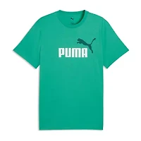 PUMA Essential Mens Crew Neck Short Sleeve Regular Fit Graphic T-Shirt