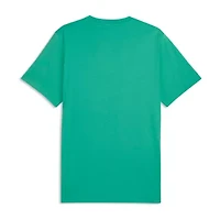 PUMA Essential Mens Crew Neck Short Sleeve Regular Fit Graphic T-Shirt