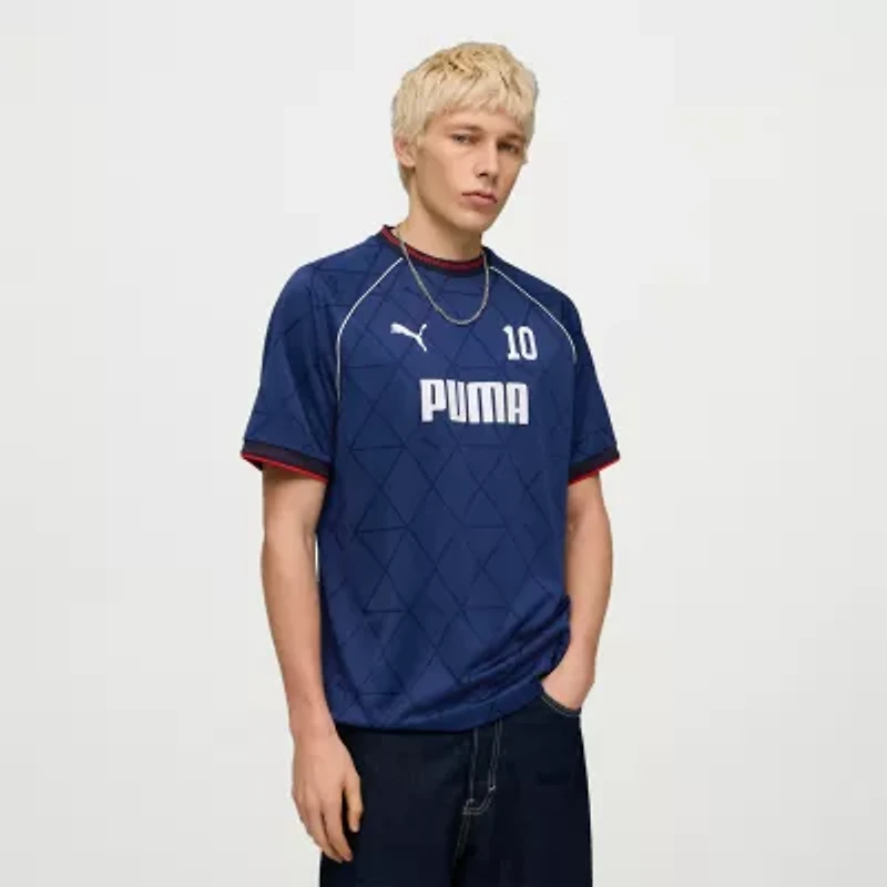 PUMA Mens Crew Neck Short Sleeve Jersey