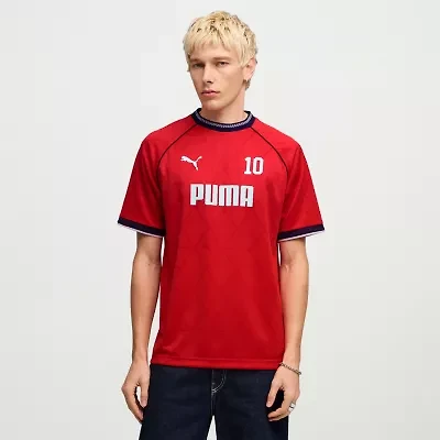 PUMA Mens Crew Neck Short Sleeve Jersey