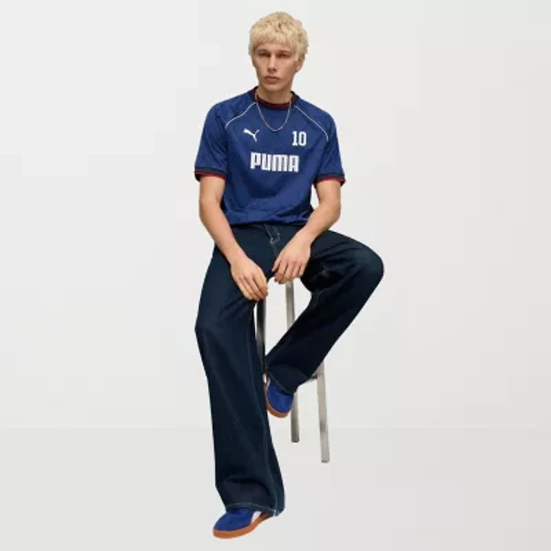 PUMA Mens Crew Neck Short Sleeve Jersey