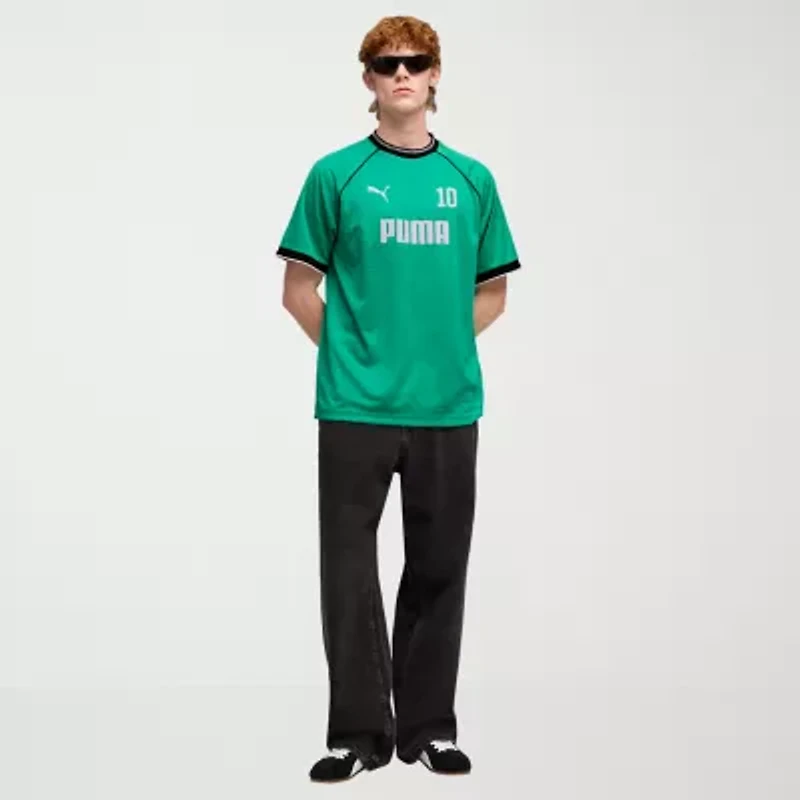 PUMA Mens Crew Neck Short Sleeve Jersey
