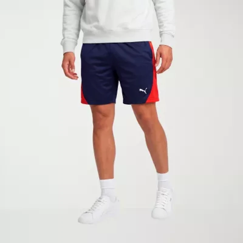 PUMA Mens 8" Moisture Wicking Workout Shorts