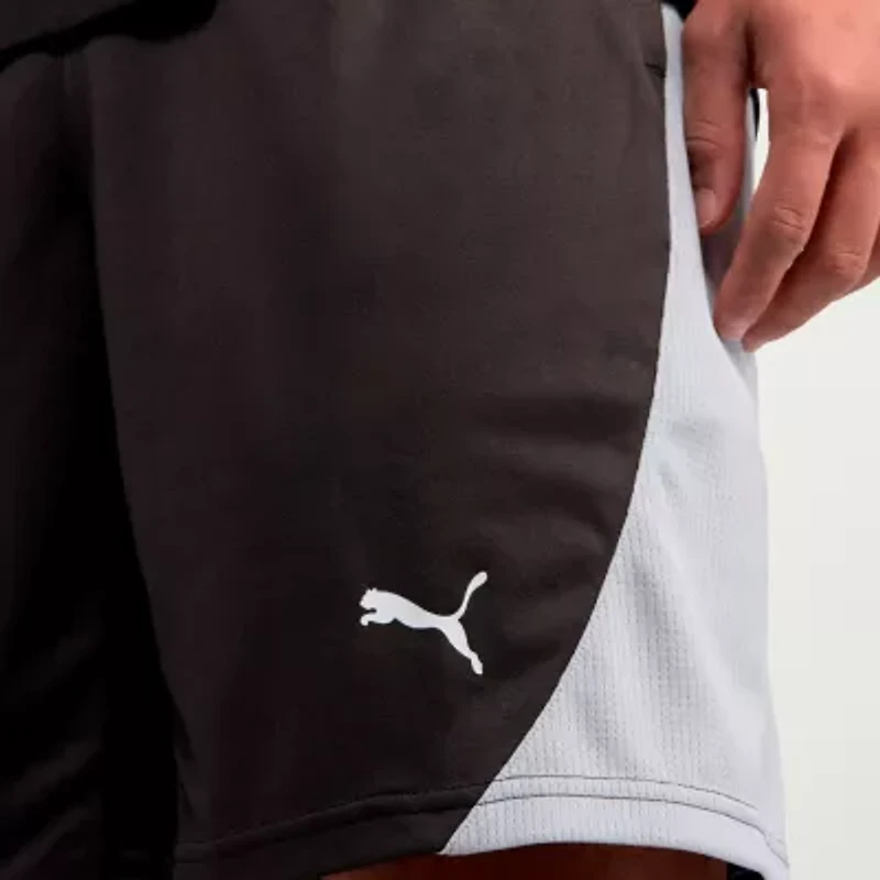 PUMA Mens 8" Moisture Wicking Workout Shorts