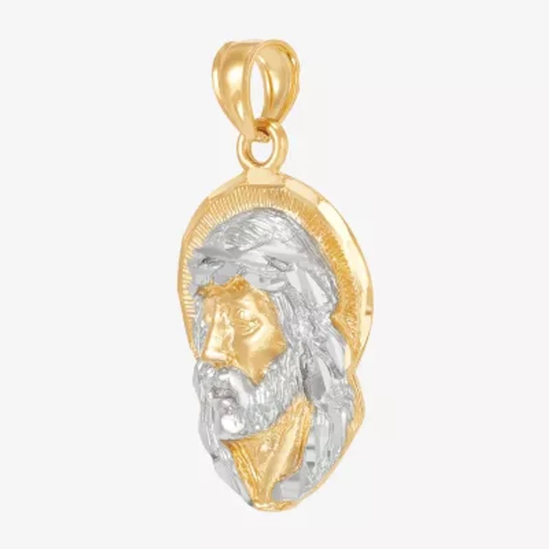 Jesus Unisex Adult 14K Gold Pendant