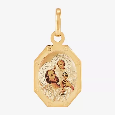 St.Christopher Unisex Adult 14K Gold Pendant