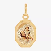 St.Christopher Unisex Adult 14K Gold Pendant