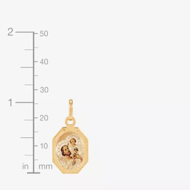 St.Christopher Unisex Adult 14K Gold Pendant
