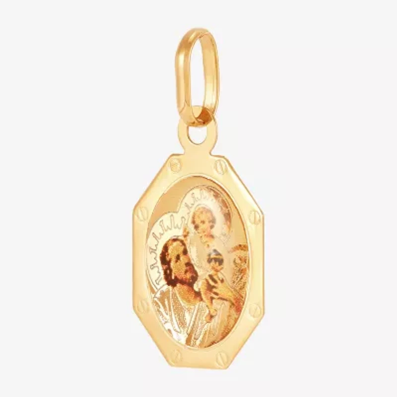 St.Christopher Unisex Adult 14K Gold Pendant