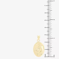 St. Jude Unisex Adult 14K Gold Oval Pendant