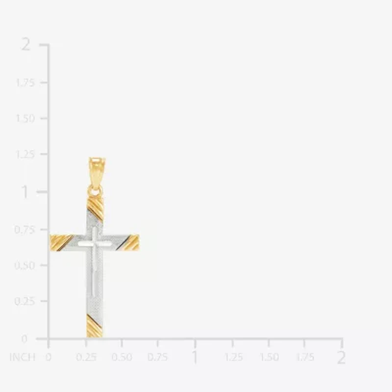 Cross Unisex Adult 14K Gold Cross Pendant