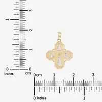Cross Mens 14K Gold Cross Pendant