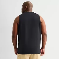 Stylus Mens Crew Neck Sleeveless Big and Tall Muscle T-Shirt