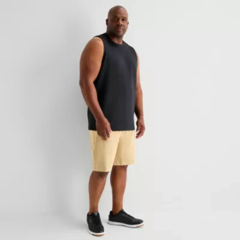Stylus Mens Crew Neck Sleeveless Big and Tall Muscle T-Shirt