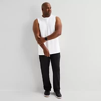 Stylus Mens Crew Neck Sleeveless Big and Tall Muscle T-Shirt