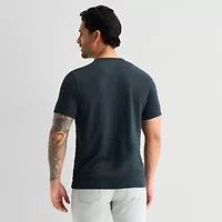 mutual weave Mens Round Neck Short Sleeve T-Shirt