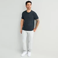 mutual weave Mens Round Neck Short Sleeve T-Shirt