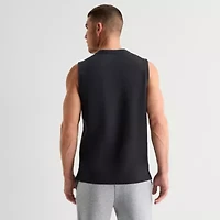 Stylus Mens Crew Neck Sleeveless Muscle T-Shirt