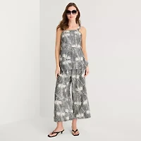 a.n.a Womens Square Neck Sleeveless Tunic Top