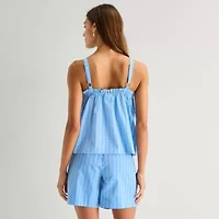 a.n.a Womens Square Neck Sleeveless Tank Top