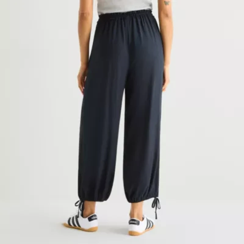 a.n.a Womens Crinkle Harem Pant