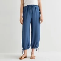 a.n.a Womens Crinkle Harem Pant