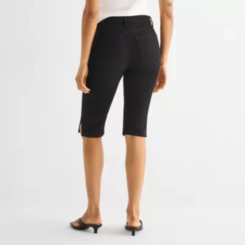 a.n.a Womens High Rise Capri Jean