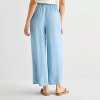 a.n.a Womens Wide Leg Cropped Pant