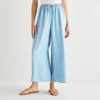 a.n.a Womens Wide Leg Cropped Pant