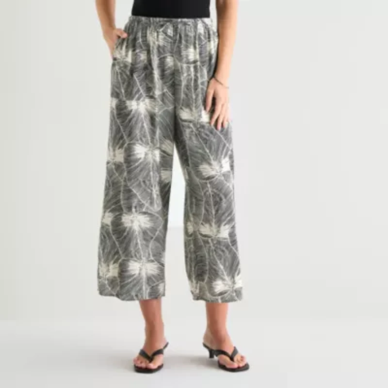 a.n.a Womens Cropped Pant