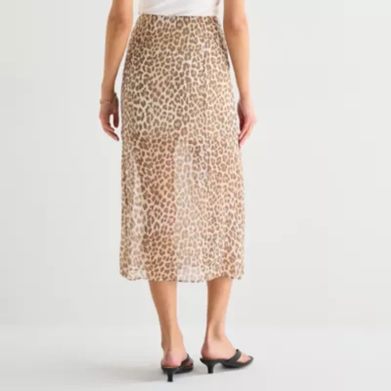 a.n.a Womens Midi Skirt