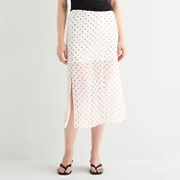 a.n.a Womens Midi Skirt