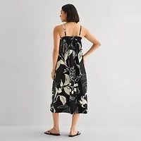 a.n.a Womens Sleeveless Midi Maxi Dress