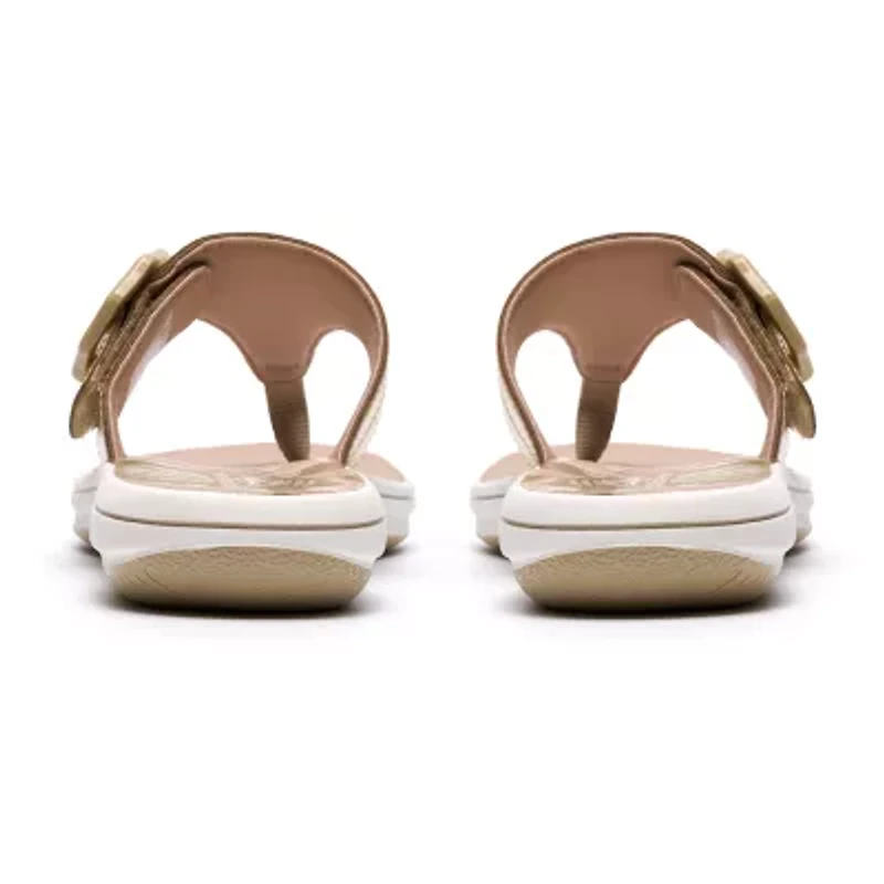 Clarks Cloudsteppers Womens Breeze Cove Flip-Flops