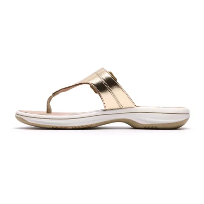 Clarks Cloudsteppers Womens Breeze Cove Flip-Flops