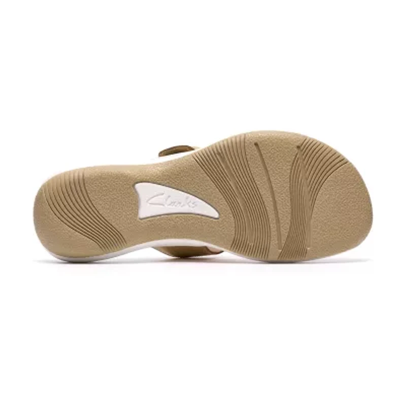 Clarks Cloudsteppers Womens Breeze Cove Flip-Flops