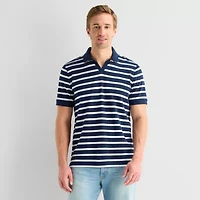 St. John's Bay Johnny Collar Mens Classic Fit Short Sleeve Polo Shirt