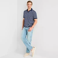 St. John's Bay Johnny Collar Mens Classic Fit Short Sleeve Polo Shirt