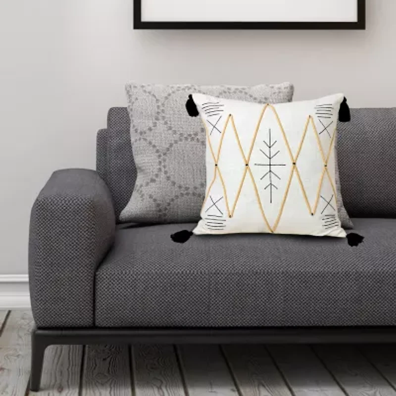 LR Home Alice Square Throw Pillow