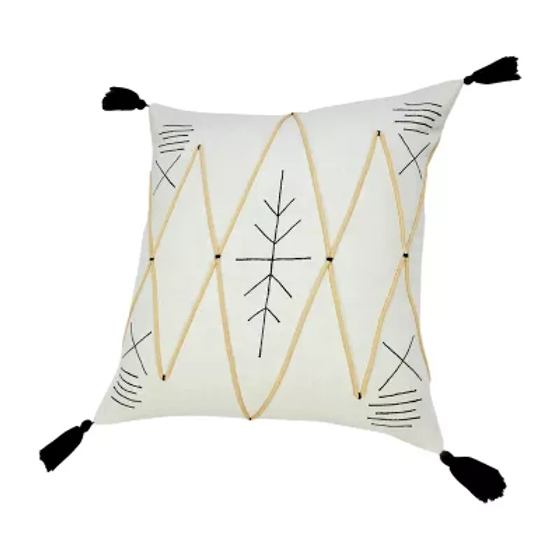 LR Home Alice Square Throw Pillow