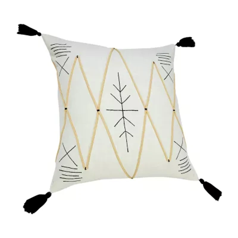 LR Home Alice Square Throw Pillow