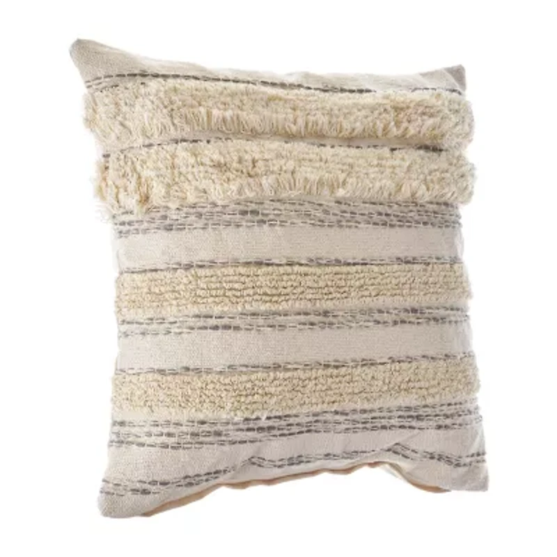 LR Home Etta Square Throw Pillow