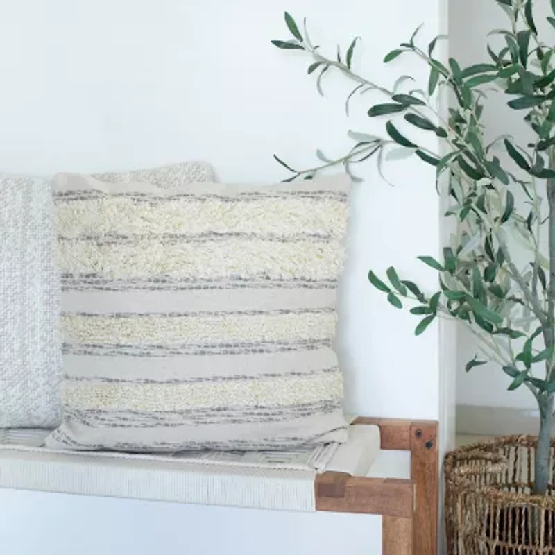 LR Home Etta Square Throw Pillow