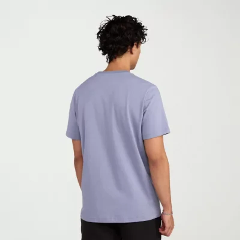 PUMA Mens Crew Neck Short Sleeve Regular Fit Graphic T-Shirt