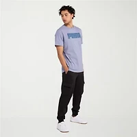 PUMA Mens Crew Neck Short Sleeve Regular Fit Graphic T-Shirt